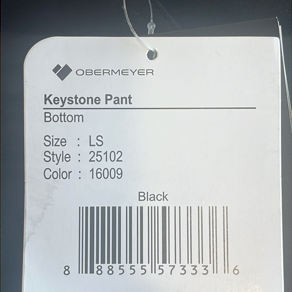 Obermeyer Keystone black snow ski snowboard pants men’s large short 30” inseam - Picture 12 of 15